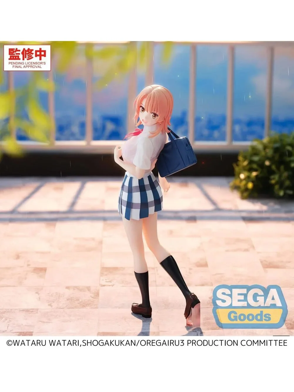 SEGA Goods X Stellar Anime Figure - Schoolgirl Iroha in Uniform with Bag